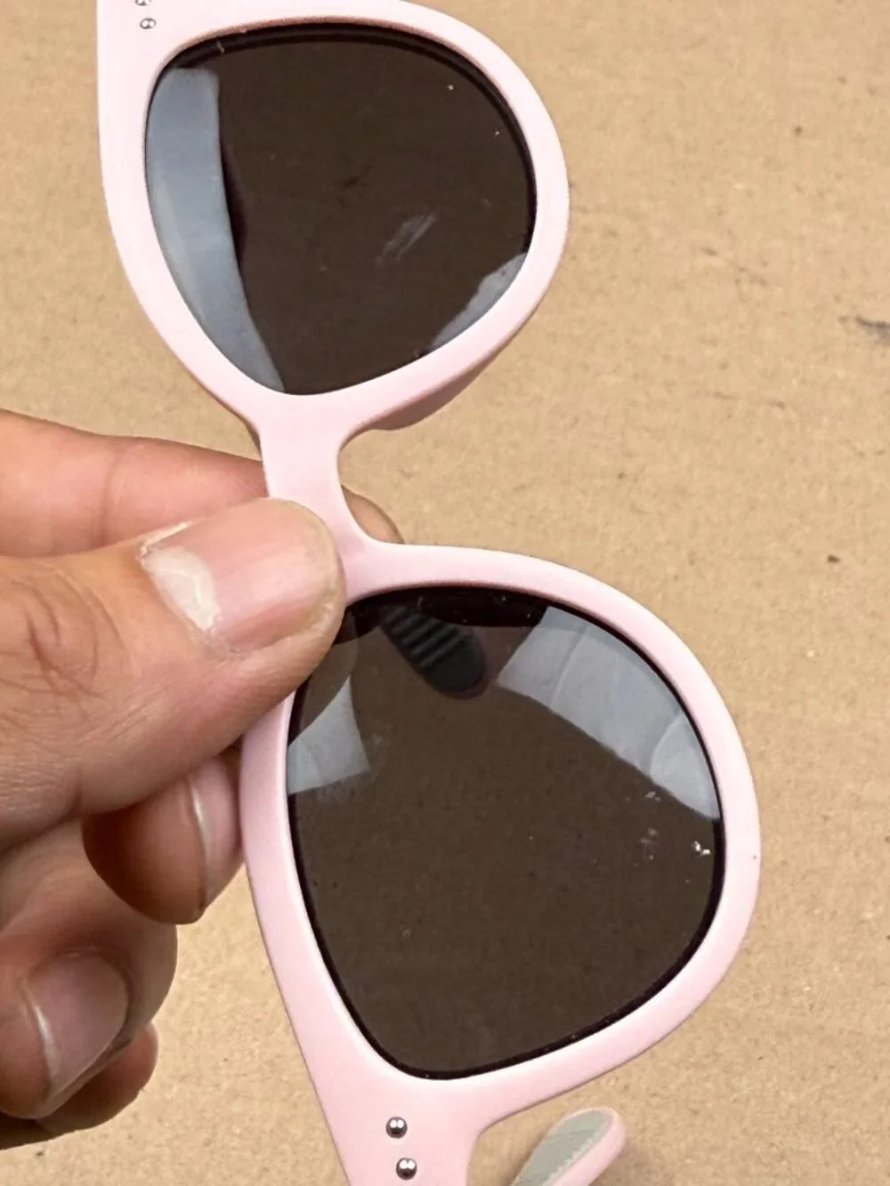 EyeBuyDirect Kids Girls Sunglasses Pink Frame S 8444 P 44-21-128 USED
